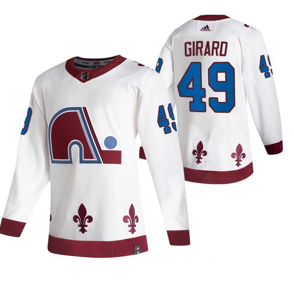 Colorado Avalanche 49 Samuel Girard White Adidas 2020-21 Reverse Retro Alternate Jersey Dzhi,We sell and wholesale Colorado Avalanche 49 Samuel Girard White Adidas 2020-21 Reverse Retro Alternate Jersey Dzhi on line form chian!